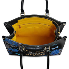 Christianartbag Handbags, She Who Kneels Before God Romans 8 31, Handbag Design, Monogram Leather Handbag, Gifts for Women, CABLTB01271223.