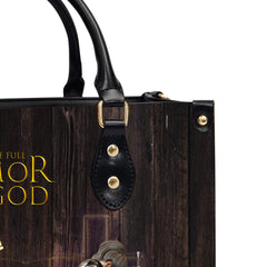 Christianartbag Handbags, Put On The Full Armor Of God Leather Bags, Personalized Bags, Gifts for Women, Christmas Gift, CABLTB01240823.