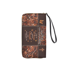 Christianartbag Handbags, I Can Do All Things Through Christ Philippians 4 13 Leather Handbag, Handbag Design, Personalized Leather Handbag, Gifts for Women, CABLTB01271123.