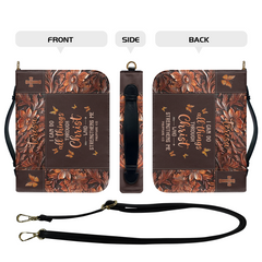 Christianartbag Handbags, I Can Do All Things Through Christ Philippians 4 13 Leather Handbag, Handbag Design, Personalized Leather Handbag, Gifts for Women, CABLTB01271123.