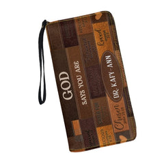 Christianartbag Handbags, God Says You Are Leather Bags, Personalized Bags, Gifts for Women, Christmas Gift, CABLTB01040823.
