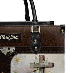 Christianartbag Handbags, The Lord Is My Shepherd I Shall Not Want Psalm 23 1, Handbag Design, Monogram Leather Handbag, Gifts for Women, CABLTB04271223.